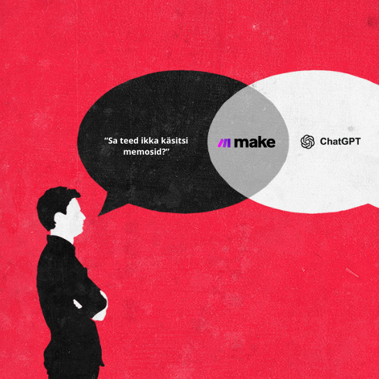 tekstkõneks - Chatgpt ja Make.com