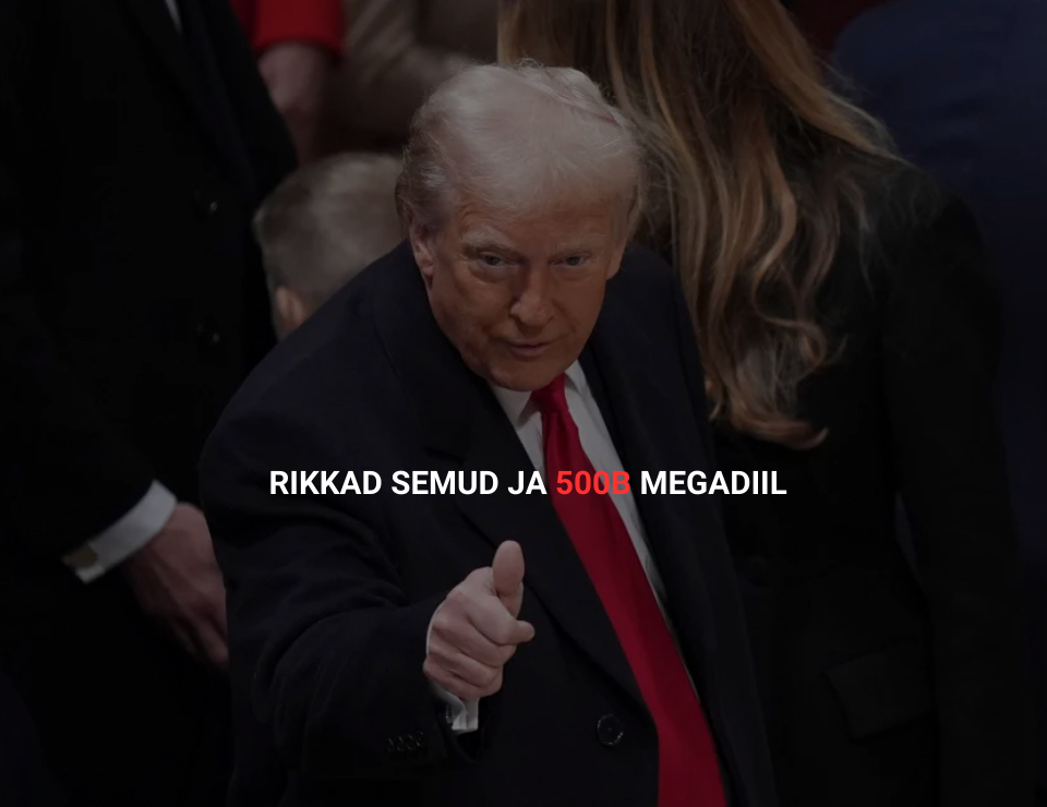 RIKKAD SEMUD JA 500B MEGADIIL